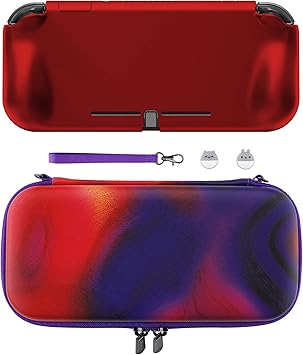 PlayVital Protective and Carrying Case Set in Scarlet Red PlayVital Protective and Carrying Case Set in Scarlet Red