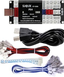 SJX Arcade Game Controller Encoder DIY Code Board for PS4 Switch PC SJX Arcade Game Controller Encoder DIY Code Board for PS4 Switch PC