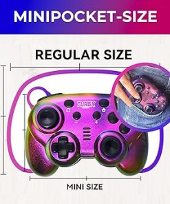 turbX Mini Wireless Game Controller for Nintendo Switch and Mobile 2 turbX Mini Wireless Game Controller for Nintendo Switch and Mobile 2