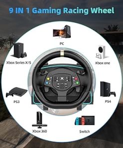 DOYO 1080° Racing Wheel with Pedals and Shifter for PC and Console 2 DOYO 1080° Racing Wheel with Pedals and Shifter for PC and Console 2