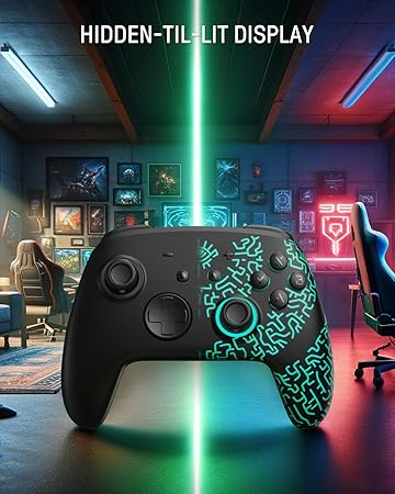 Wireless FUNLAB Luminous Switch Controller with Portable Game Case 2 Wireless FUNLAB Luminous Switch Controller with Portable Game Case - Image 2