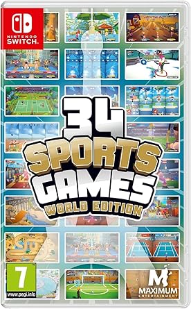 34 Sports Games for Nintendo Switch UK PAL Version World Edition 34 Sports Games for Nintendo Switch UK PAL Version World Edition