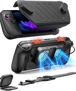 ASUS ROG Ally X ModCase with Cooling Fan and Protective Accessories ASUS ROG Ally X ModCase with Cooling Fan and Protective Accessories