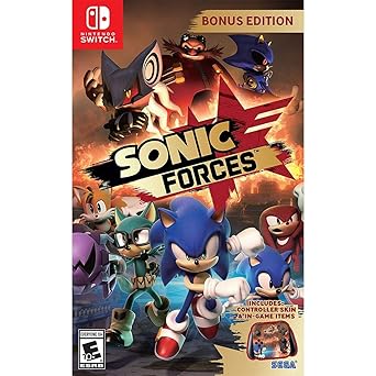 Sonic Forces Bonus Edition for Nintendo Switch Game Console 2 Sonic Forces Bonus Edition for Nintendo Switch Game Console - Image 2