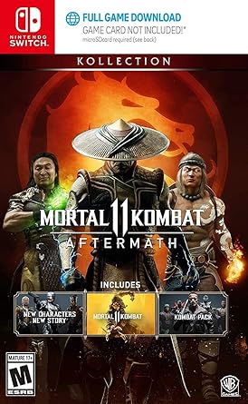 Mortal Kombat 11 Aftermath Kollection Nintendo Switch Code Included 2 Mortal Kombat 11 Aftermath Kollection Nintendo Switch Code Included - Image 2