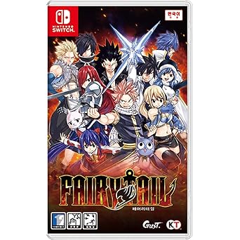 Fairy Tail Korean Edition for Nintendo Switch Game Console Fairy Tail Korean Edition for Nintendo Switch Game Console