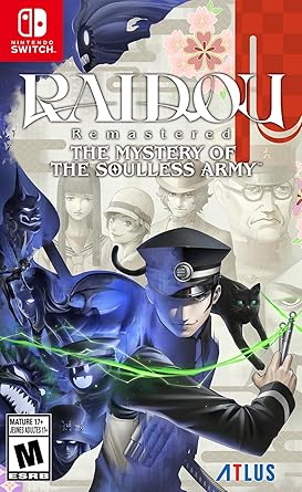 Raidou Remastered The Mystery of the Soulless Army Launch Edition Raidou Remastered The Mystery of the Soulless Army Launch Edition