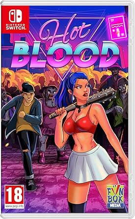 Hot Blood Compatible with Nintendo Switch UK PAL Version Hot Blood Compatible with Nintendo Switch UK PAL Version
