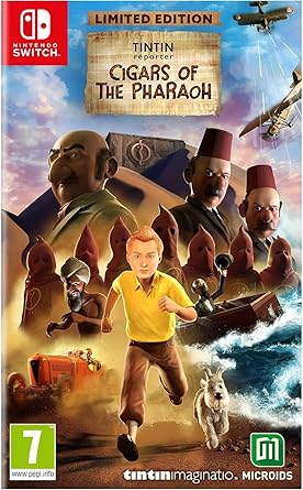 Tintin Reporter Cigars of The Pharaoh Limited Edition for Nintendo Switch Tintin Reporter Cigars of The Pharaoh Limited Edition for Nintendo Switch