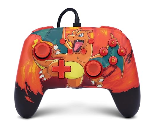 PowerA Enhanced Wired Controller for Nintendo Switch Charizard Edition PowerA Enhanced Wired Controller for Nintendo Switch Charizard Edition