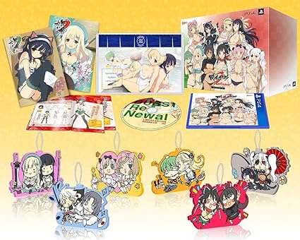 Senran Kagura Burst Re Newal Nyuu Nyuu DX Pack Japanese Version Senran Kagura Burst Re Newal Nyuu Nyuu DX Pack Japanese Version