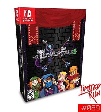 Limited Run Towerfall Collector’s Edition Nintendo Switch 89 Limited Run Towerfall Collector's Edition Nintendo Switch 89