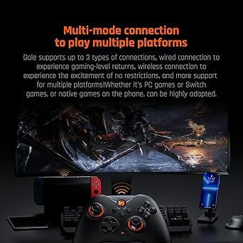 Wireless Gaming Controller with Motion Aiming and Custom Buttons 2 Wireless Gaming Controller with Motion Aiming and Custom Buttons - Image 2