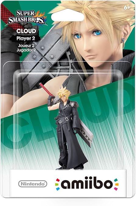 Nintendo Amiibo Cloud Player 2 Super Smash Bros Exclusive 2 Nintendo Amiibo Cloud Player 2 Super Smash Bros Exclusive - Image 2