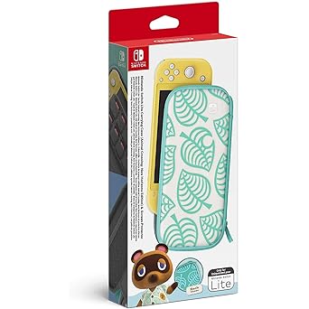 Animal Crossing Nintendo Switch Lite Case and Screen Protector Combo Animal Crossing Nintendo Switch Lite Case and Screen Protector Combo