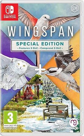 Wingspan Special Edition Compatible with NS for UK PAL Users Wingspan Special Edition Compatible with NS for UK PAL Users