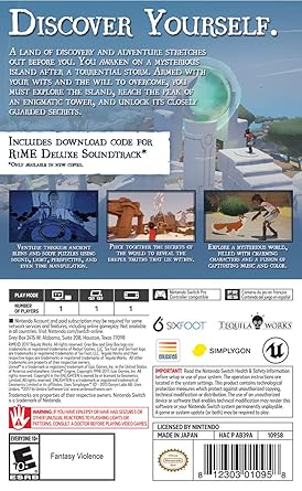RiME Nintendo Switch Standard Edition Game for Adventure Lovers 2 RiME Nintendo Switch Standard Edition Game for Adventure Lovers - Image 2