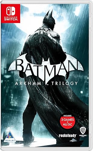 Batman Arkham Trilogy for Nintendo Switch Non US Version Batman Arkham Trilogy for Nintendo Switch Non US Version