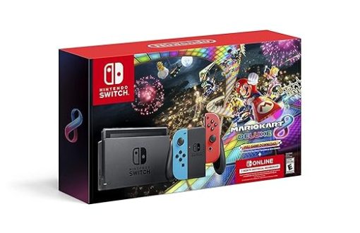 Mario Kart 8 Deluxe Bundle with Joy-Con and 32GB SD Card for Switch - Image 2