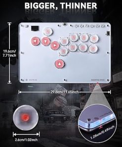 Sehawei Arcade Stick 13 Keys with Turbo and RGB for Gaming PC PS4 2 Sehawei Arcade Stick 13 Keys with Turbo and RGB for Gaming PC PS4 2
