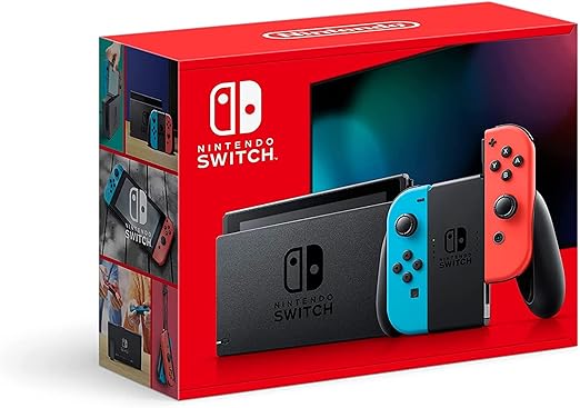 Nintendo Switch Neon Blue and Neon Red Joy-Con Console for Sale Nintendo Switch Neon Blue and Neon Red Joy-Con Console for Sale