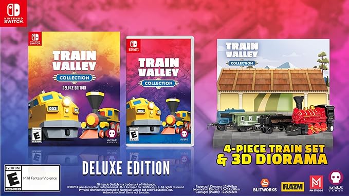 Train Valley Deluxe Edition for Nintendo Switch – Complete Collection 2 Train Valley Deluxe Edition for Nintendo Switch - Complete Collection - Image 2