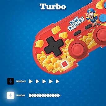 Hyperkin Limited Edition Pixel Art Wireless Bluetooth Controller – Officialy Licensed – Cap’n Crunch Controller For Nintendo Switch/Oled, PC, Mac, Android, iOS 2 Hyperkin Limited Edition Pixel Art Wireless Bluetooth Controller - Officialy Licensed - Cap'n Crunch Controller For Nintendo Switch/Oled, PC, Mac, Android, iOS - Image 2