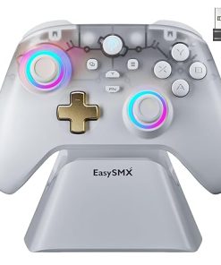 EasySMX D05 Wireless Gaming Controller with Charging Dock for PC Switch Android EasySMX D05 Wireless Gaming Controller with Charging Dock for PC Switch Android