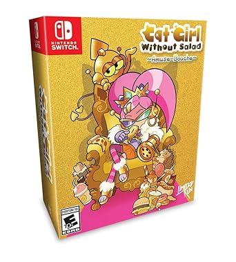 Cat Girl Without Salad: Amuse-Bouche Collector’s Edition (Limited Run Games #145) – for Nintendo Switch Cat Girl Without Salad: Amuse-Bouche Collector's Edition (Limited Run Games #145) - for Nintendo Switch