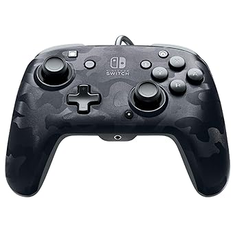 PDP Gaming Faceoff Deluxe Wired Controller Faceplate Black Camo PDP Gaming Faceoff Deluxe Wired Controller Faceplate Black Camo