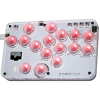 Haute42 Arcade Stick S16 All-Button Controller with RGB Turbo Functions Haute42 Arcade Stick S16 All-Button Controller with RGB Turbo Functions