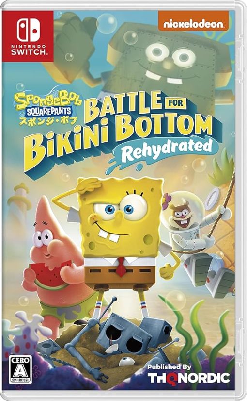 SpongeBob Battle for Bikini Bottom Rehydrated for Nintendo Switch