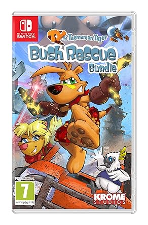 Krome Studios TY the Tasmanian Tiger Bush Rescue Bundle Nintendo Switch Krome Studios TY the Tasmanian Tiger Bush Rescue Bundle Nintendo Switch