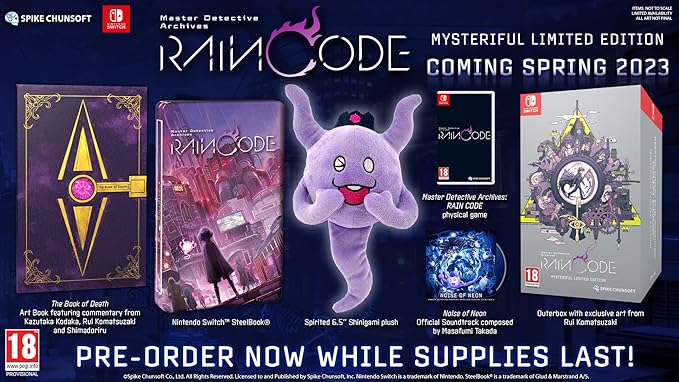 Nintendo Master Detective Archives Rain Code Mysteriful Edition Switch Nintendo Master Detective Archives Rain Code Mysteriful Edition Switch