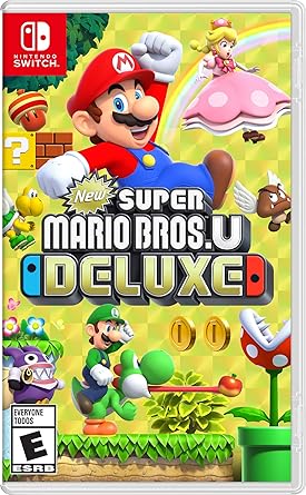 Super Mario Bros U Deluxe US Version for Nintendo Switch Super Mario Bros U Deluxe US Version for Nintendo Switch