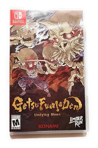 Getsufumaden Undying Moon Nintendo Switch Limited Run Edition Game Getsufumaden Undying Moon Nintendo Switch Limited Run Edition Game