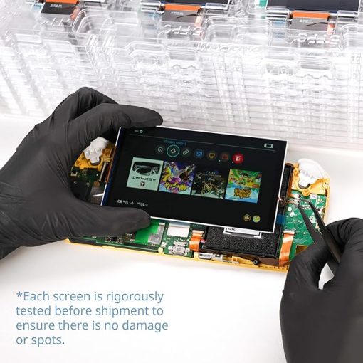 Replacement LCD Screen for Nintendo Switch Lite Repair Kit with Adhesive - Image 2