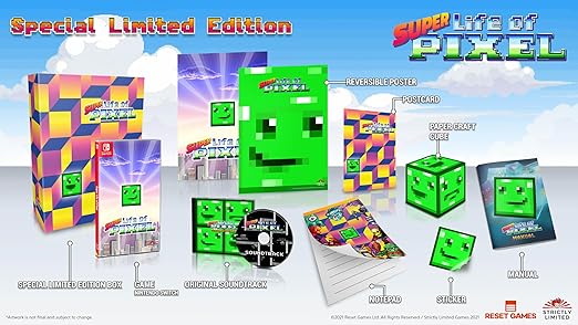Super Life of Pixel Special Limited Edition Nintendo Switch Game Super Life of Pixel Special Limited Edition Nintendo Switch Game