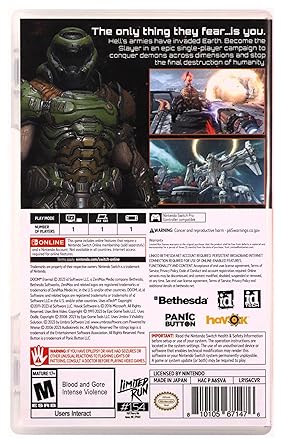 Doom Eternal Limited Run Games Import Edition – PlayStation 4 2 Doom Eternal Limited Run Games Import Edition - PlayStation 4 - Image 2