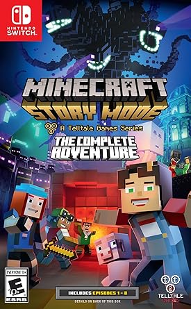 Minecraft Story Mode Complete Adventure by Telltale Games for Nintendo Switch Minecraft Story Mode Complete Adventure by Telltale Games for Nintendo Switch