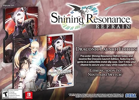 Shining Resonance Refrain Draconic Launch Edition for Nintendo Switch Shining Resonance Refrain Draconic Launch Edition for Nintendo Switch