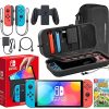 Nintendo Switch OLED Neon Red/Blue Super Smash Bros Ultimate Bundle 3 Nintendo Switch OLED Neon Red/Blue Super Smash Bros Ultimate Bundle 3