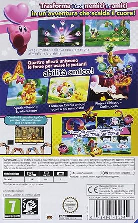 Kirby Star Allies Switch PAL EU Version No NTSC Console 2 Kirby Star Allies Switch PAL EU Version No NTSC Console - Image 2