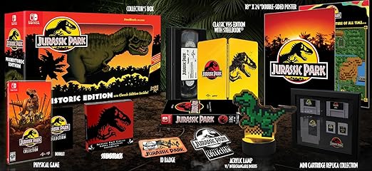 Jurassic Park Prehistoric Games Collection Limited Run for Nintendo Switch 2 Jurassic Park Prehistoric Games Collection Limited Run for Nintendo Switch - Image 2
