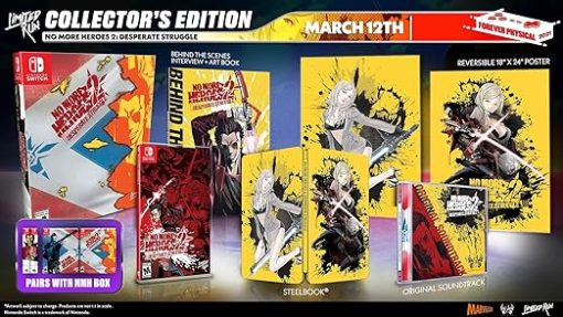 No More Heroes 2: Desperate Struggle - Collector's Edition - Limited Run #100 - Nintendo Switch - Image 2