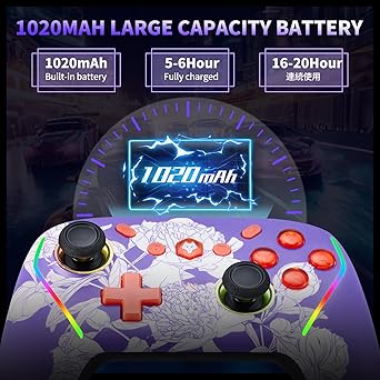 NBCP Wireless Switch Controller for Nintendo Switch Lite OLED Turbo Functions 2 NBCP Wireless Switch Controller for Nintendo Switch Lite OLED Turbo Functions - Image 2