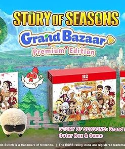Story of Seasons Grand Bazaar Premium Edition for Nintendo Switch 2 Story of Seasons Grand Bazaar Premium Edition for Nintendo Switch 2