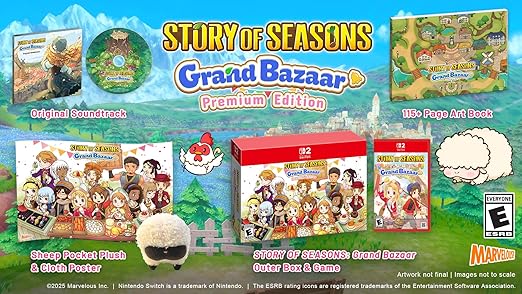 Story of Seasons Grand Bazaar Premium Edition for Nintendo Switch 2 Story of Seasons Grand Bazaar Premium Edition for Nintendo Switch - Image 2