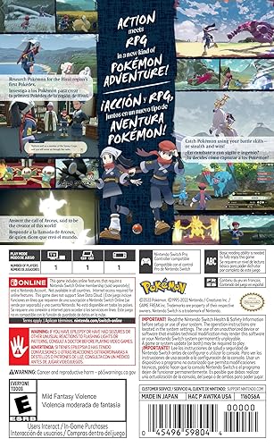 Pokémon Legends Arceus US Version Best Exploration Guide 2 Pokémon Legends Arceus US Version Best Exploration Guide - Image 2