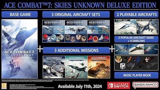 Ace Combat 7 Skies Unknown Deluxe Edition for Nintendo Switch - Image 2
